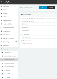 3CX PBX Advanced Security Features