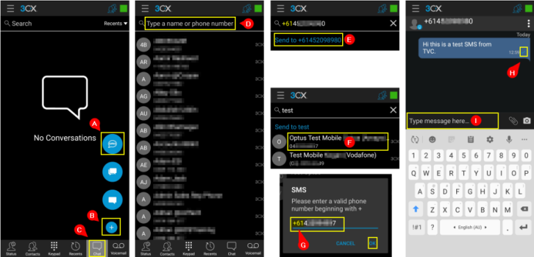 How to Send & Receive SMS with 3CX Chat as a Group - 3SIP Services
