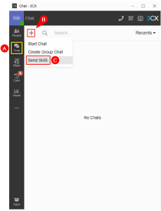 How to Send & Receive SMS with 3CX Chat as a Group - 3SIP Services